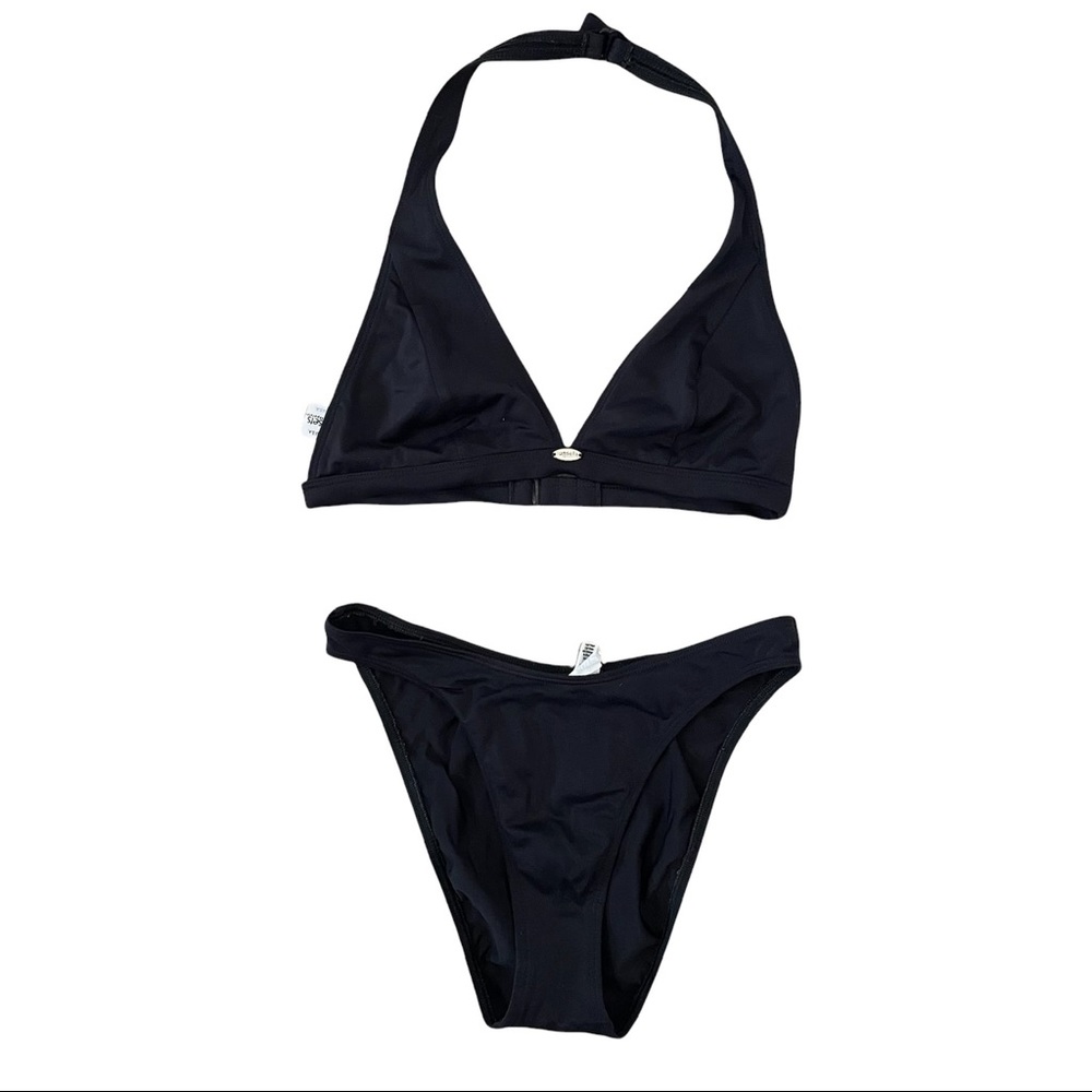 Black High Rise Bikini Sunsets Separates size L